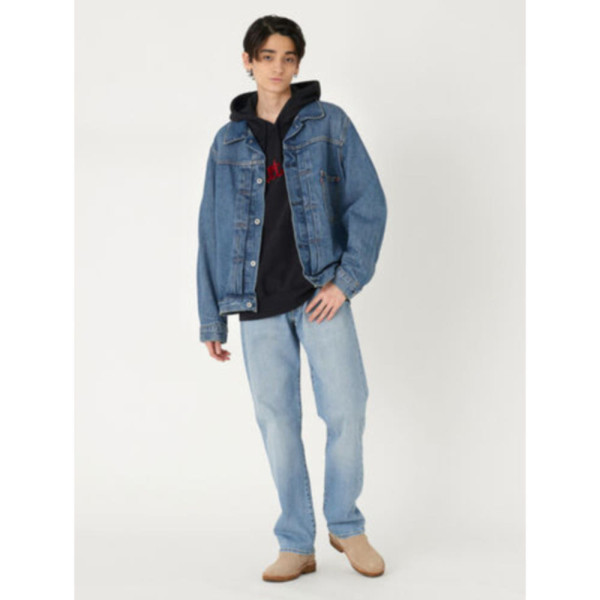 리바이스 타입 I 트러커 데님 자켓 미디엄인디고 STONEWASH A31740004-003-y GF4621