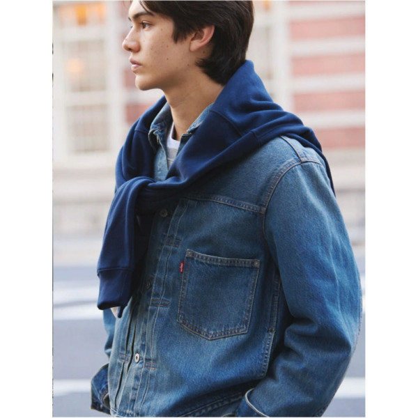 리바이스 일본 리미티드 타입 I 트러커 데님 자켓 네이비 003ZU0000-003-u NW2341