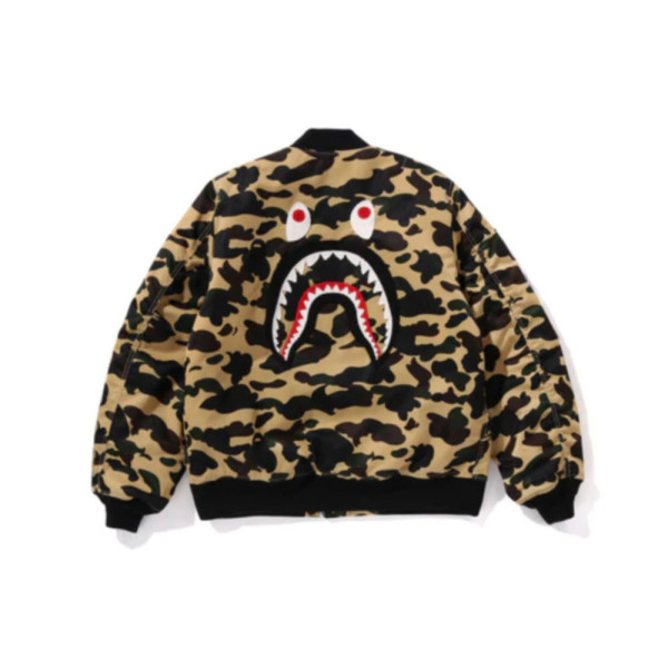 베이프 1ST 카모 샤크 MA-1 자켓 2컬러 1L30141003