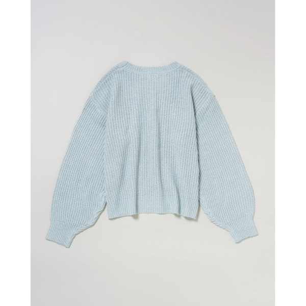 U.S. POLO ASSN. 유에스폴로에센 라메크루 니트 풀오버 더블 호스맨 자수 3컬러 PLL53403