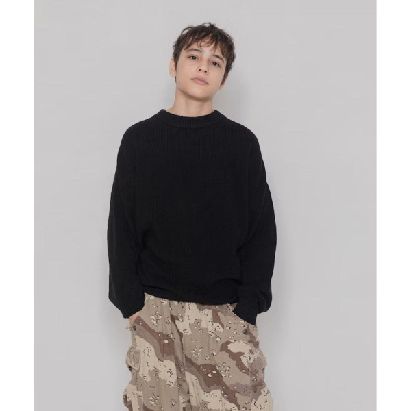 프릭스스토어 X 로손 릴렉스 핏 이지 워쉬 니트 2컬러 1230403600002