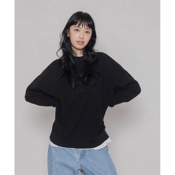 프릭스스토어 X 로손 릴렉스 핏 이지 워쉬 니트 2컬러 1230403600002