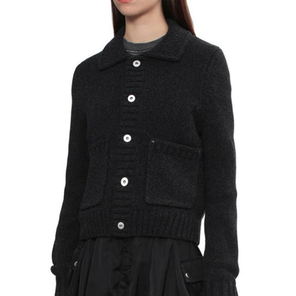 베이프 BAPY 카고 가디건 그레이 YL70220309