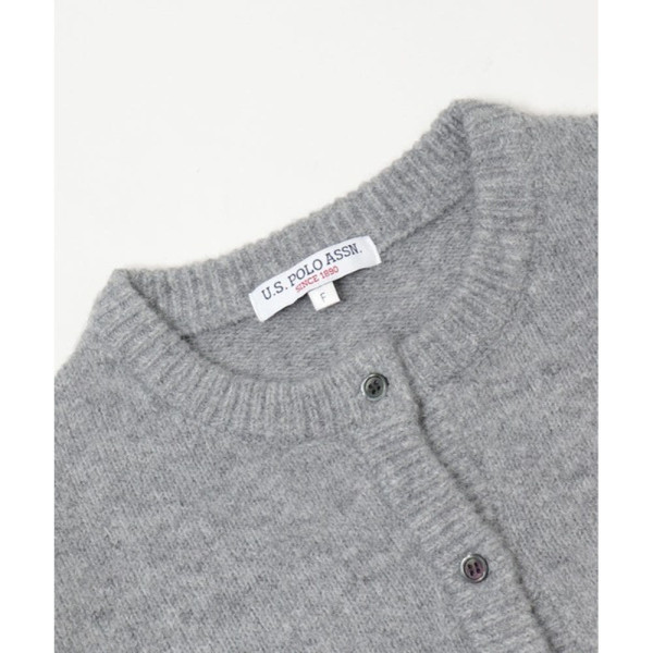 U.S. POLO ASSN. 유에스폴로에센 극세 기모 가디건 4컬러 MC25AU09-L0009