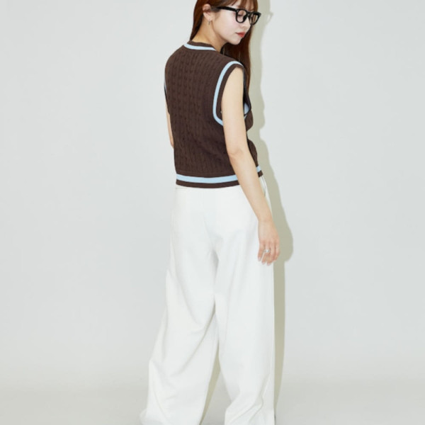 퍼블럭스 U.S. POLO ASSN. 유에스폴로에센 별주 칠든 니트 베스트 3컬러 3236291600001