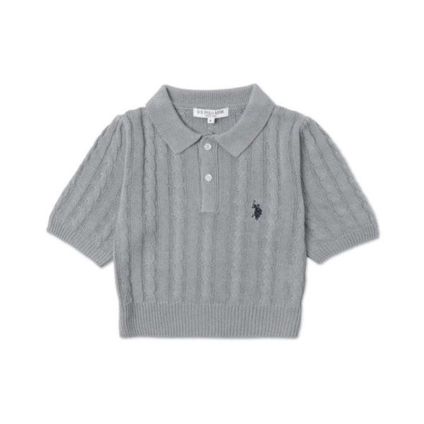 U.S. POLO ASSN. 유에스폴로에센 별주 케이블 니트 폴로 3컬러 91617253 MC25SS02-L0002