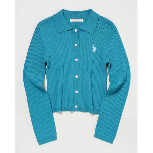 U.S. POLO ASSN. 유에스폴로에센 폴로 니트 가디건 더블홀스맨 자수 4컬러 PLL51417