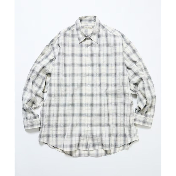 프릭스스토어 릴랙스핏 레귤러 컬러 시어 사커 셔츠 5컬러 1201248900296