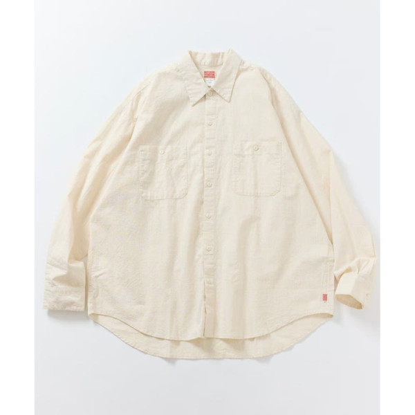 프릭스스토어 힌슨 별주 샴브레이 릴랙스핏 워크 롱슬리브 셔츠 3컬러 1001233600044