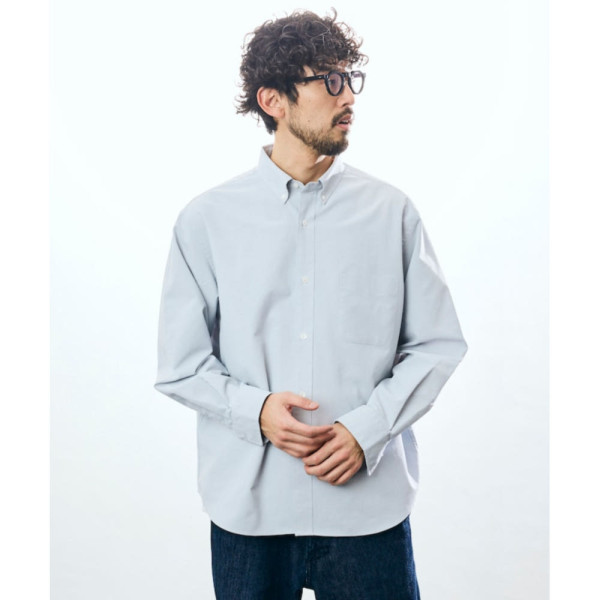 프릭스스토어 에어라이드 하이테크얀 옥스포드 버튼 다운 셔츠 롱 슬리브 7컬러 1004248900093