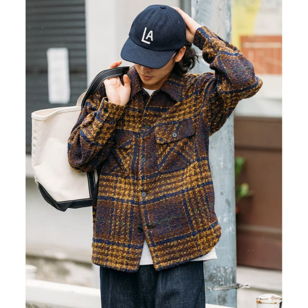 프릭스스토어 폴리트위드 CPO 체크 셔츠재킷 3컬러 1001248900763