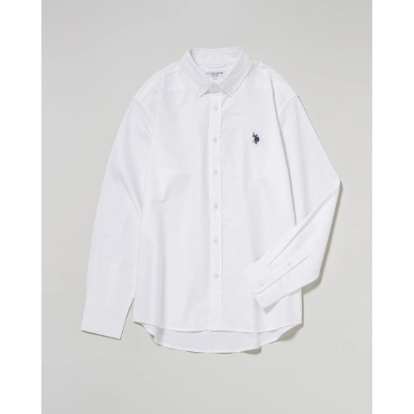U.S. POLOASSN. 유에스폴로에센 옥스포드 셔츠 더블 호스맨 자수 4컬러 PLM53700