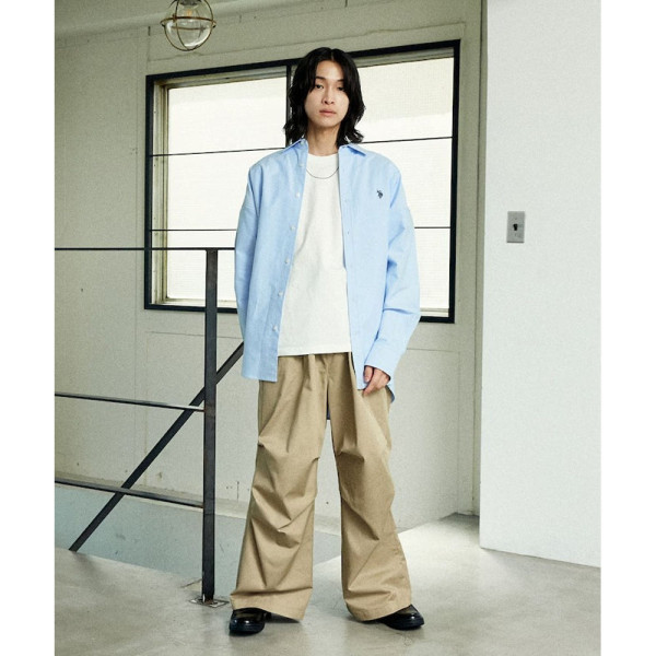 U.S. POLOASSN. 유에스폴로에센 별주 레귤러 컬러 옥스포드 셔츠 4컬러 3151291600012