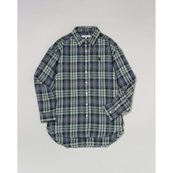 U.S. POLO ASSN. 유에스폴로에센 레귤러 컬러 체크 셔츠 더블 호스맨 자수 4컬러 PLL53702