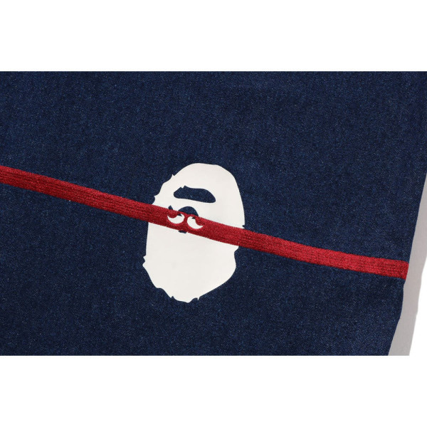 베이프 데님 샴브레이 셔츠 2컬러 7L70131301