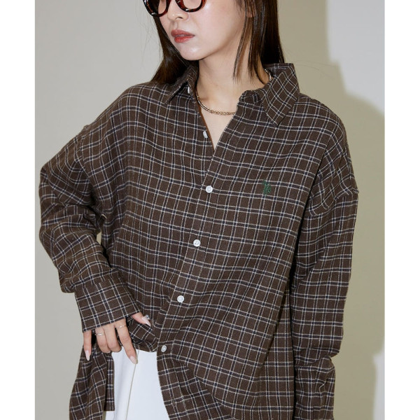 U.S. POLO ASSN. 유에스폴로에센 PUBLUX 별주 플란넬 체크 셔츠 7컬러 3101291600009