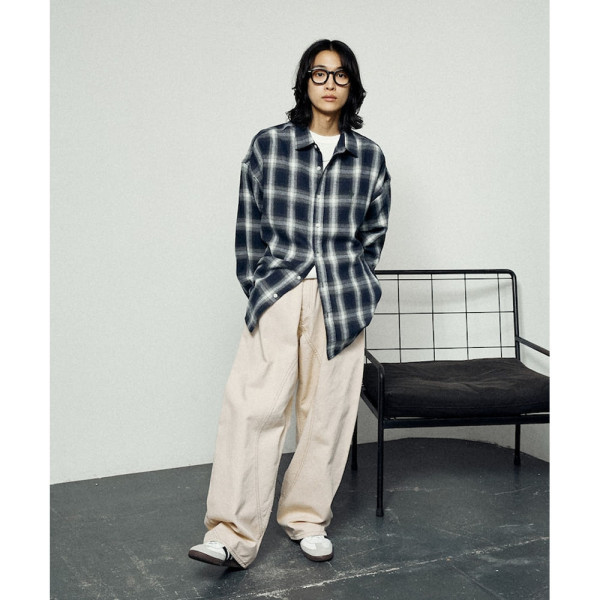 U.S. POLO ASSN. 유에스폴로에센 PUBLUX 별주 플란넬 체크 셔츠 7컬러 3101291600009