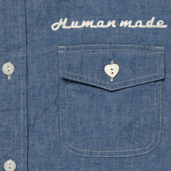 휴먼메이드 샴브레이 셔츠 2컬러 HM30SH003