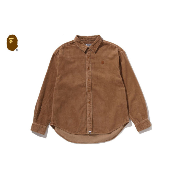 베이프 원포인트 헤비 웨스트 코듀로이 롱슬리브 셔츠 3컬러 1L80131306
