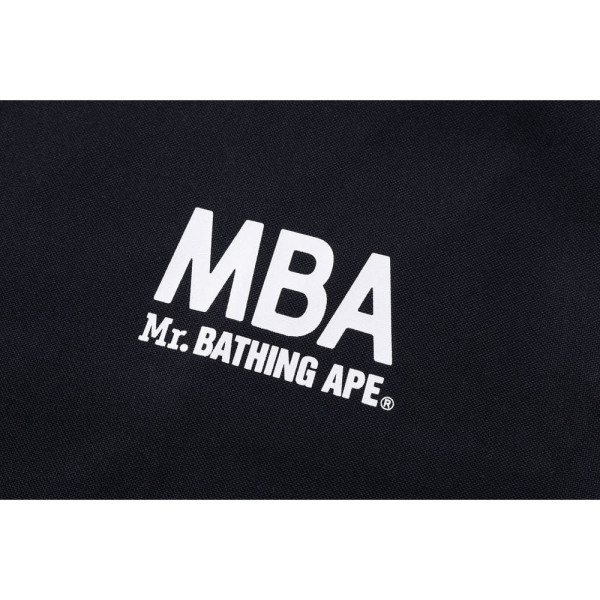 베이프 코튼 캔버스 캐주얼 셔츠 네이비 7L70131309