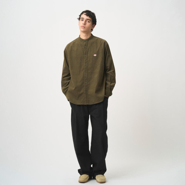 단톤 코듀로이 밴드 칼라 셔츠 6컬러 DT-B0291 MCD DNB252M104-0007