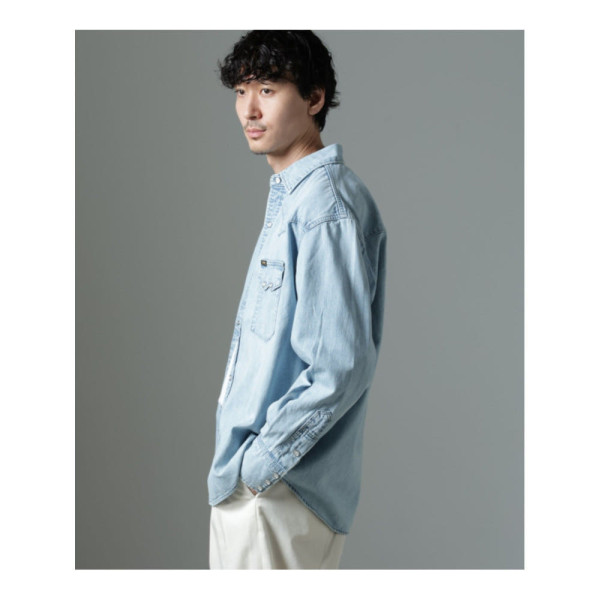 리 LEE 나노 유니버스 데님 웨스턴 셔츠 4컬러 NP3886