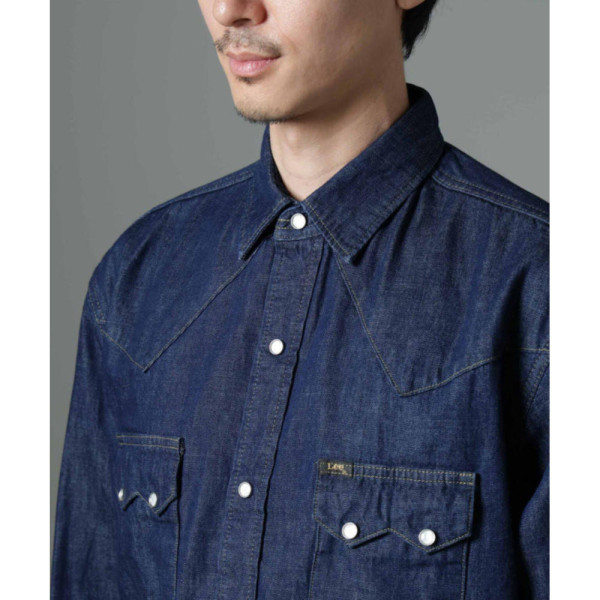 리 LEE 나노 유니버스 데님 웨스턴 셔츠 4컬러 NP3886