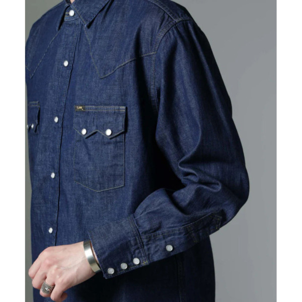 리 LEE 나노 유니버스 데님 웨스턴 셔츠 4컬러 NP3886