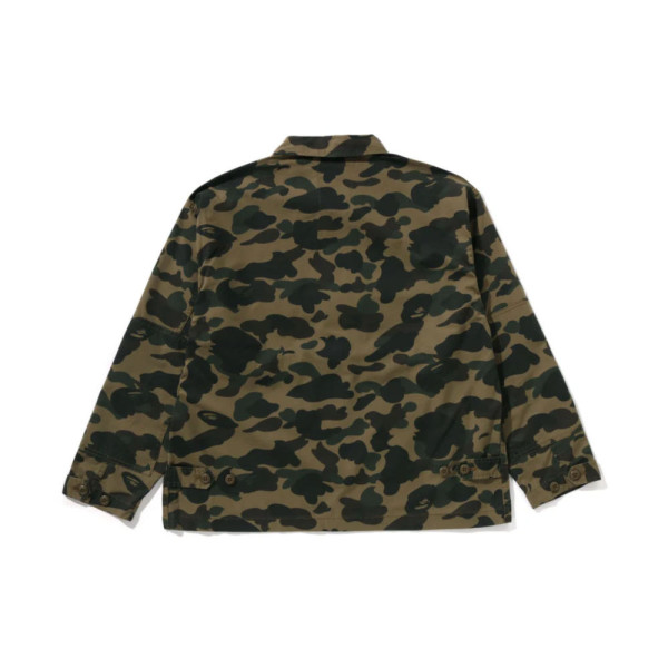베이프 1ST 카모 헤비 워시드 멀티 포켓 카고 LS 셔츠 3컬러 1L80131302