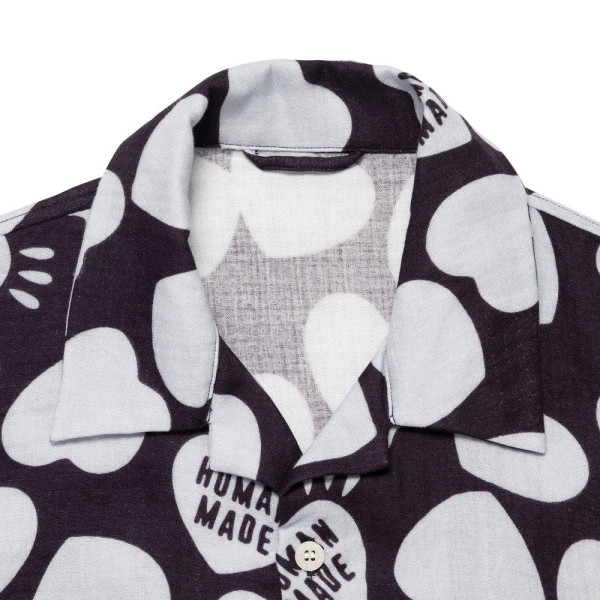 휴먼메이드 거즈 셔츠 네이비 HM29SH027