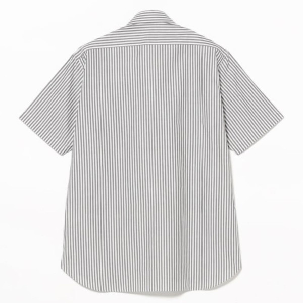 빔즈 런던 스트라이프 숏슬리브 커터웨이 카라 셔츠 2컬러 21-01-0143-931