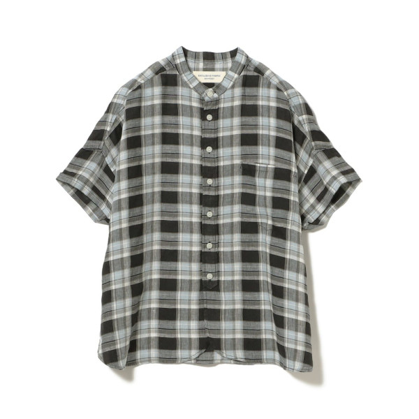 빔즈 보이 린넨 체크 반팔 셔츠 3컬러 13-01-0135-803