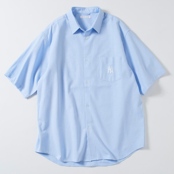 프릭스스토어 별주 MLB 메이저리그 베이스볼 숏슬리브 옥스퍼드 셔츠 3컬러 1005248900095