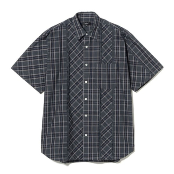 빔즈 레이스 격자체크 셔츠 2컬러 11-01-0563-803