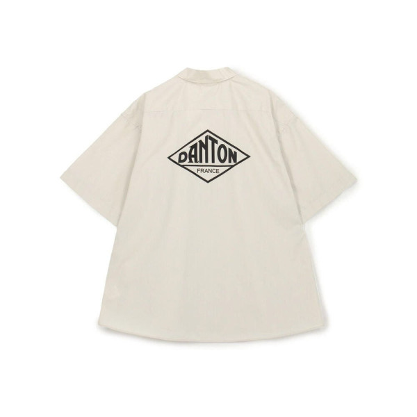 단톤 백 로고 반소매 워크 셔츠 4컬러 DT-B0226 TCR DNB251M104-0022