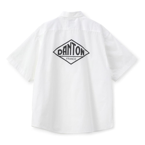 단톤 백 로고 반소매 워크 셔츠 4컬러 DT-B0226 TCR DNB251M104-0022