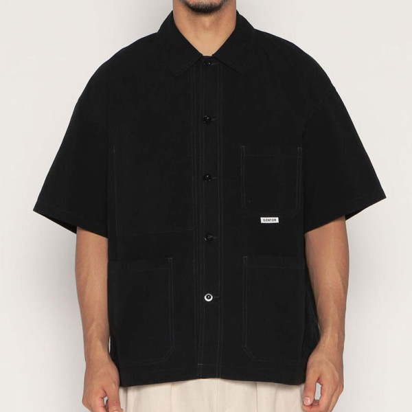 단톤 오가닉 코튼 와셔 반소매 커버올 셔츠 3컬러 DT-B0239 MUG DNB251M104-0020