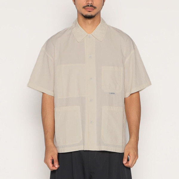 단톤 오가닉 코튼 와셔 반소매 커버올 셔츠 3컬러 DT-B0239 MUG DNB251M104-0020