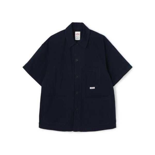 단톤 오가닉 코튼 와셔 반소매 커버올 셔츠 3컬러 DT-B0239 MUG DNB251M104-0020