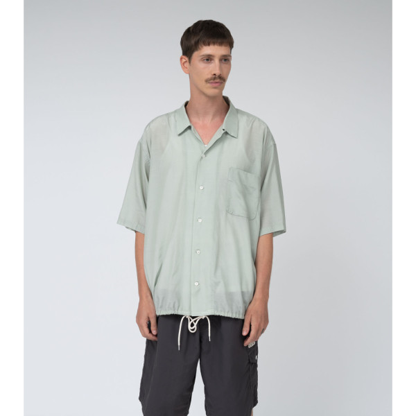 나나미카 오픈 카라 S/S 셔츠 3컬러 S25SG019