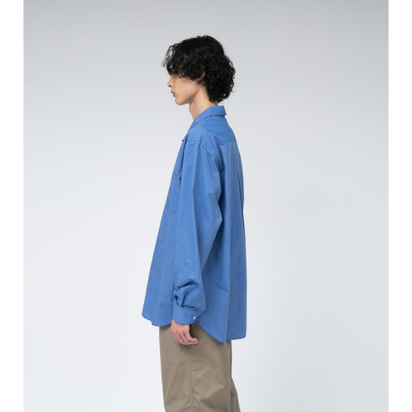 나나미카 오픈 칼라 엔드 온 엔드 셔츠 2컬러 S25SG063