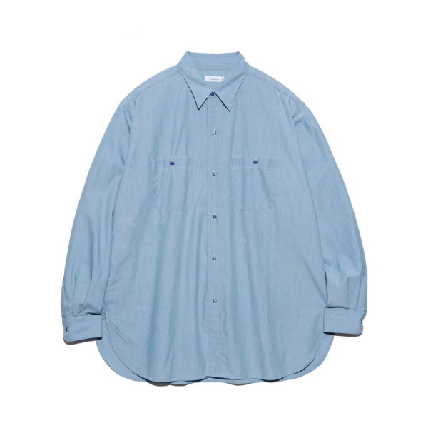 나나미카 레귤러 카라 샴브레이 셔츠 2컬러 S25SG111