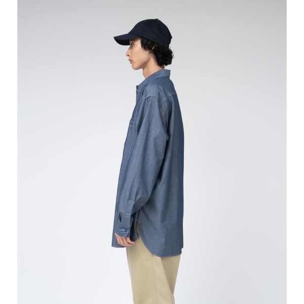 나나미카 레귤러 카라 샴브레이 셔츠 2컬러 S25SG111