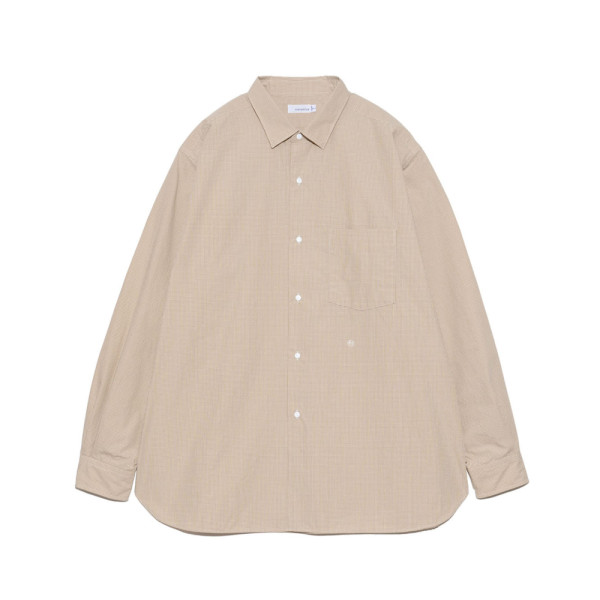 나나미카 레귤러 카라 깅엄 체크 윈드 셔츠 2컬러 S25SG094