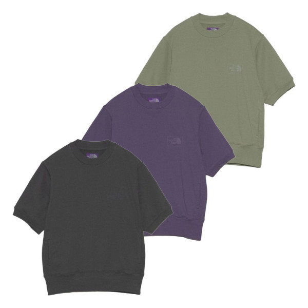 노스페이스 퍼플라벨 11oz 필드 반소매 스위트 셔츠 3컬러 N25SH042