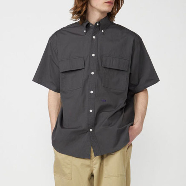 노스페이스 퍼플라벨 버튼 다운 필드 S/S 셔츠 3컬러 N25SG134
