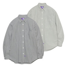 노스페이스 퍼플라벨 레귤러 카라 깅엄 필드 셔츠 2컬러 N25SG100