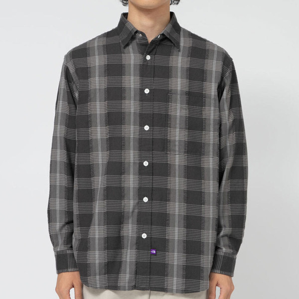 노스페이스 퍼플라벨 플래드 도비 필드 셔츠 2컬러 N25SG045