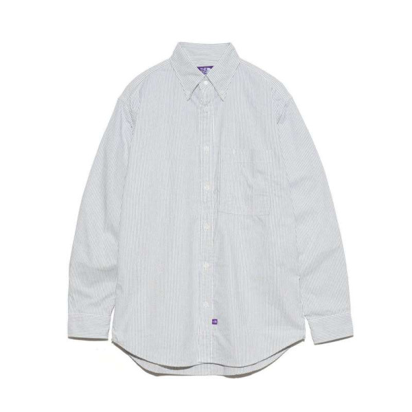 노스페이스퍼플라벨 버튼다운 스트라이프필드 셔츠 2컬러 N24FG065