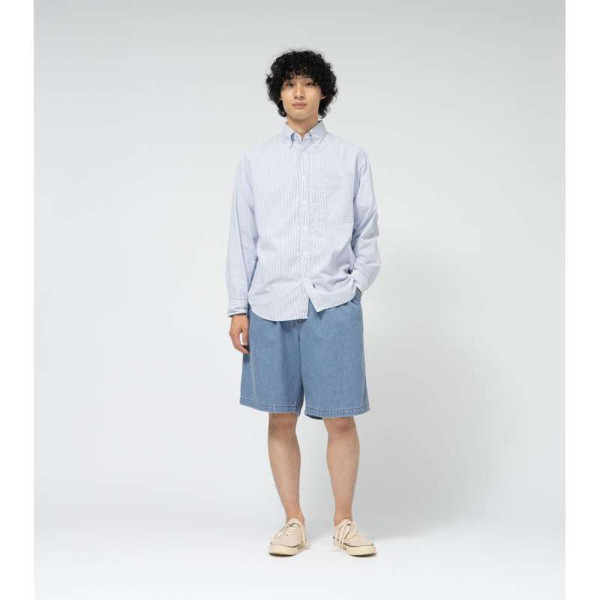 노스페이스퍼플라벨 버튼다운 스트라이프필드 셔츠 2컬러 N24FG065